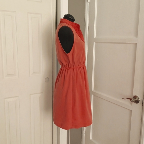 Forever 21 sleeveless Orange summer dress - Picture 8 of 9
